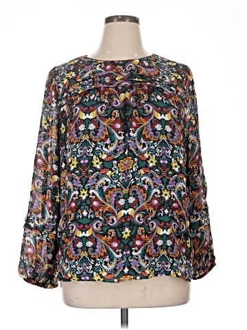 Ann Taylor LOFT Long Sleeve Blouse (view 1)