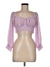 Unbranded Purple 3/4 Sleeve Blouse Size M - photo 1