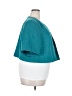 Gloria Vanderbilt 100% Polyester Teal Cardigan Size 24 - photo 4