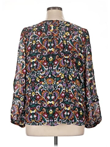 Ann Taylor LOFT Long Sleeve Blouse (view 2)