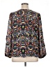 Ann Taylor LOFT 100% Polyester Black Long Sleeve Blouse Size XL - photo 2