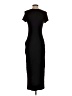 Bebe Solid Black Casual Dress Size S - photo 2