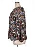 Ann Taylor LOFT 100% Polyester Black Long Sleeve Blouse Size XL - photo 5