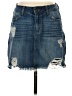 Rewash 100% Cotton Blue Denim Skirt Size 5 - photo 1