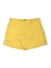 Theory Solid Yellow Shorts Size 4 - photo 1