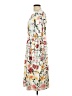 Unbranded Print Ivory Casual Dress Size L - photo 5