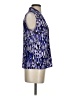 Calvin Klein Blue Sleeveless Blouse Size P (petite) - photo 4