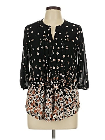 Siren Lily 3/4 Sleeve Blouse (view 1)