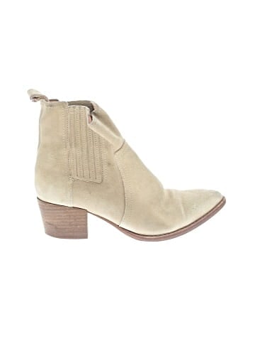 Madewell The Western Ankle Boot in Suede (view 1)