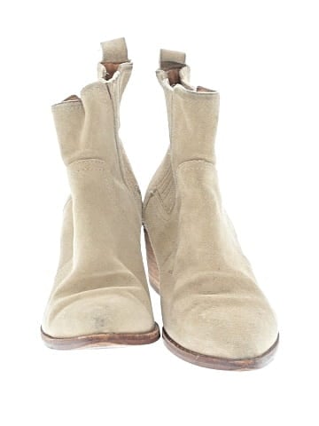 Madewell The Western Ankle Boot in Suede (view 2)