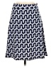 Leota Chevron-herringbone Blue Casual Skirt Size S - photo 1