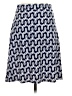Leota Chevron-herringbone Blue Casual Skirt Size S - photo 2