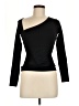 Susana Monaco Black Long Sleeve Top Size M - photo 1