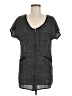 Silence and Noise 100% Polyester Gray Vest Size M - photo 1