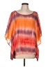 Forever 21 Tie-dye Orange 3/4 Sleeve Blouse Size L - photo 1