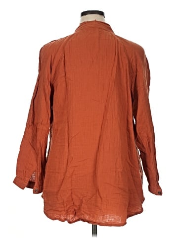 Caffé Marrakesh 3/4 Sleeve Button-Down Shirt (view 2)