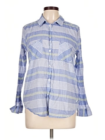 American Eagle Outfitters Long Sleeve Button-Down Shirt (view 1)