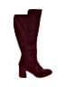 Torrid Burgundy Boots Size 11 1/2 (X-wide) - photo 1