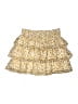 Altar'd State 100% Polyester Floral Gold Skort Size S - photo 1