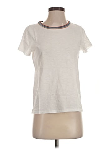 Madewell Whisper Cotton Ringer Tee in Burbank Stripe (view 1)