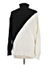 Unbranded 100% Polyester Color Block Black Turtleneck Sweater Size M - photo 2