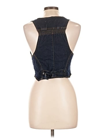 Charlotte Russe Denim Vest (view 2)