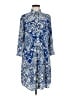 CAbi 100% Polyester Paisley Blue Casual Dress Size M - photo 1
