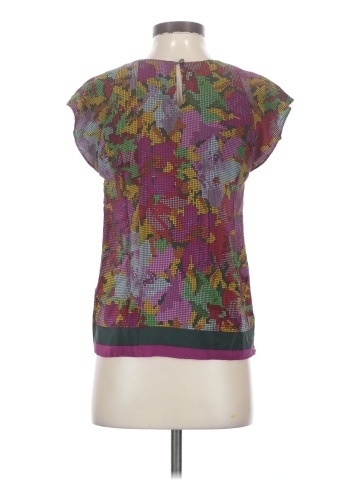 Twelfth Street by Cynthia Vincent Short Sleeve Silk Top (view 2)