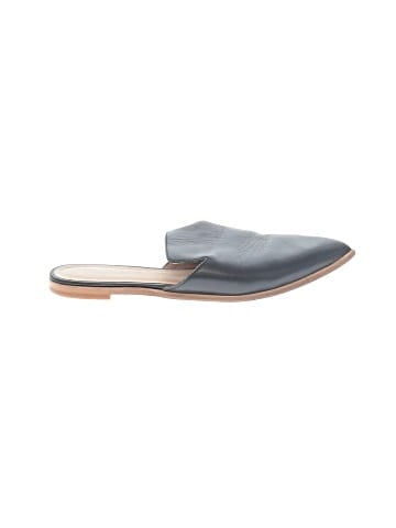 Madewell The Gemma Mule in Leather (view 1)