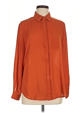 HOTOUCH Long Sleeve Button-Down Shirt (view 1)
