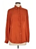 HOTOUCH 100% Rayon Orange Long Sleeve Button-Down Shirt Size M - photo 1
