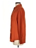 HOTOUCH 100% Rayon Orange Long Sleeve Button-Down Shirt Size M - photo 5