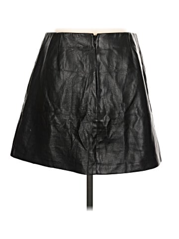 Wilfred Faux Leather Skirt (view 2)
