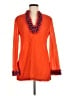 Tory Burch Orange Long Sleeve Blouse Size 6 - photo 1