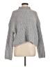 Aqua Blue Gray Turtleneck Sweater Size M - photo 1