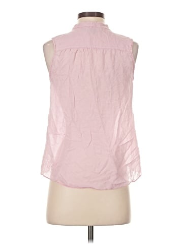 Elizabeth and James Sleeveless Silk Top (view 2)