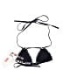Solid & Striped Stripes Black Swimsuit Top Size S - photo 2