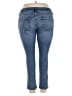 Jag Solid Blue Jeans Size 18W - photo 2