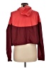 Nike 100% Polyester Color Block Red Windbreaker Size M - photo 2
