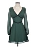 Forever 21 100% Polyester Solid Green Cocktail Dress Size S - photo 1