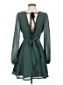 Forever 21 100% Polyester Solid Green Cocktail Dress Size S - photo 2
