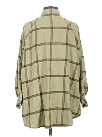 Urban Outfitters 3/4 Sleeve Button-Down Shirt (view 2)