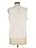 Unbranded 100% Polyester Ivory Sleeveless Blouse Size M - photo 2