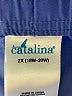 Catalina 100% Polyester Blue Board Shorts Size 2X - photo 3