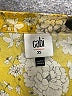 CAbi 100% Polyester Yellow 3/4 Sleeve Blouse Size XS - photo 4