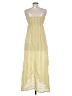 Assorted Brands 100% Polyester Yellow Casual Dress Size M - photo 2