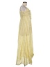 Assorted Brands 100% Polyester Yellow Casual Dress Size M - photo 4