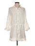 L Space 100% Rayon Ivory Casual Dress Size XS - photo 1