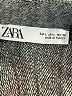 Zara Chevron-herringbone Gray Casual Skirt Size L - photo 4