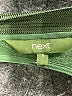 Next Metallic Green Short Sleeve Top Size 8 - photo 7